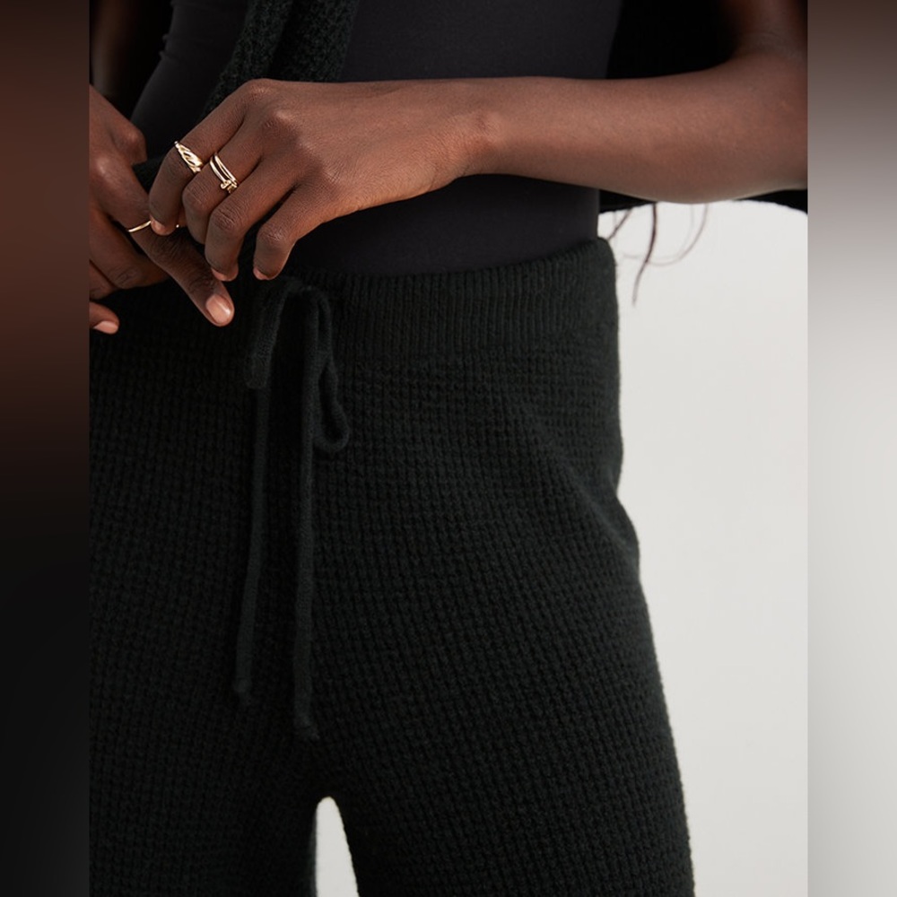 NWT aerie CozyUp Waffle Skater Pants